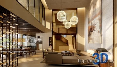 Modern Style LivingRoom 3D66 Interior 2015 Vol 1-5: 3D сцены интерьеров